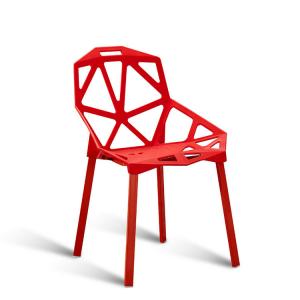Modern Kids Plastic Chairs With Integral Moulding Hollow Structure