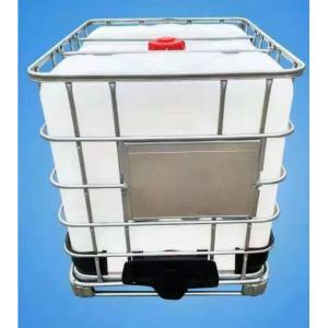 China Square 1000 Litre IBC Storage Tanks Stainless Steel Pallet Liquid Container supplier