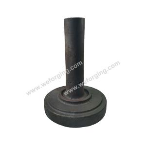 China Heat Treated Forged Gear Precision Hot Closed Die Forging Forged Steel Flange Shafts supplier