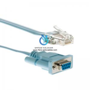 China New Network Cable CAB-RJ45-ROLLOVER 6ft Rollover Console Cable DB9 Female to RJ45 Male for Cisco 72-3383-01 supplier