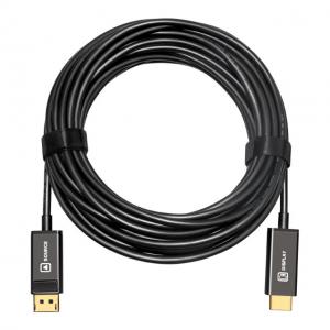 China 28 30 32AWG 4K Unidirectional Displayport To Hdmi Cable Compatible For HP supplier