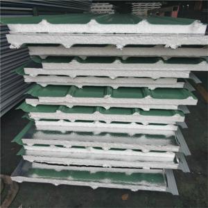 moisture proof 50mm thickness polystyrene foam roof sandwich panel for camp