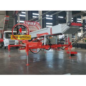 China Ladder Lift Truck Hydraulic Boom Lift Aerial Manlift Work Platform Truck 45m Truck Mounted Aerial Telescopic Access Lad supplier