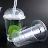 China Portable Convenient 12 Oz Pet Cups 24 Oz Pet Plastic Cups With Straw 90mm Design wholesale