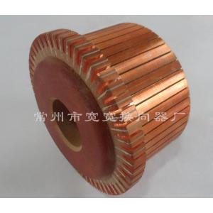 Customized Copper Commutator , 43 Segment Commutator Flameproof