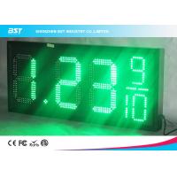 China 18 Inch Large Led Gas Station Price Display , Gas Price Sign Numbers on sale
