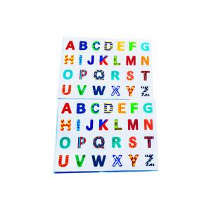 Reusable TPE Alphabets And Numbers Stickers for Kids Educational, Static Childrens Letters And Numbers NO Glue