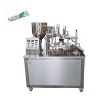China Rotary Ice Cream Cup Filing Sealing Machine Tube Filling And Sealing Machine on sale