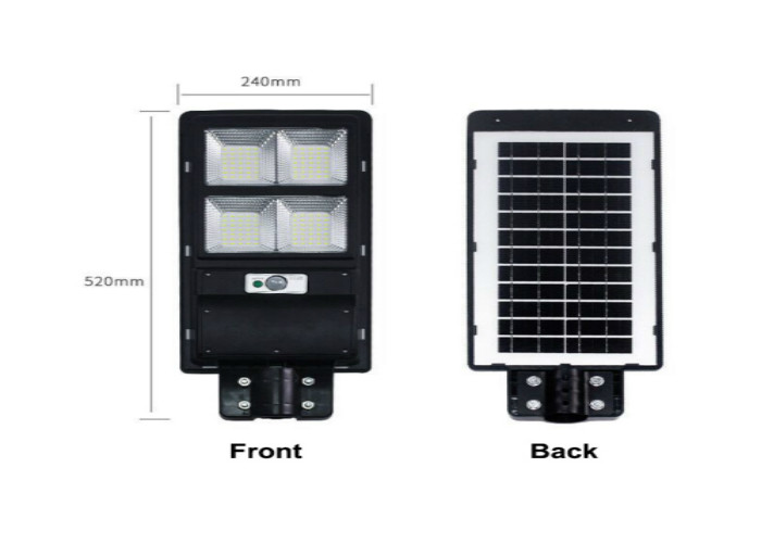China Luz de rua solar de Aio do ABS 3000K-6500K com o sensor de movimento do radar supplier