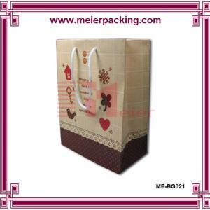 Customized top sell brown paper bag potato bags for sale with flat folding bottom