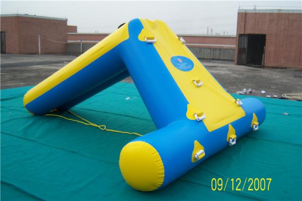 Leaking Proof Inflatable Water Games Outdoor Blow Up Water Slides For Gardens