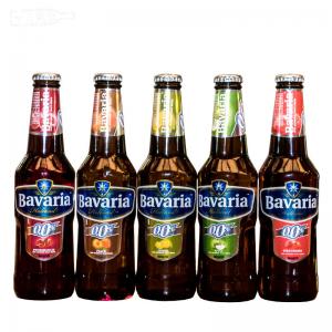 Holland Bavaria 330ml Beverage Glass Bottles 11oz Non Alcohol Beer Packaging