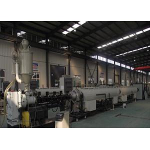 China Pipe Automatic Cutting Plastic Extrusion Equipment Chip Less / Non - Scrap With Planetary supplier