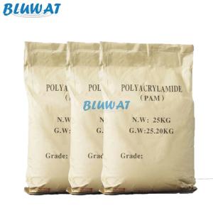 China BLUFLOC PAM Powder Grade Anionic Polyacrylamid Copolymer PAM Polymer Chemical wholesale