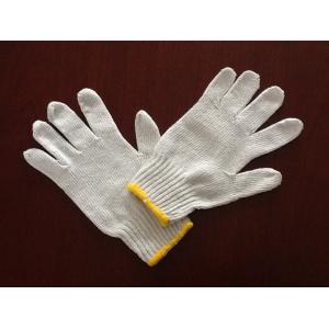 China 働く綿の手袋:7/10/13のGポリ塩化ビニールは手袋に点を打ちます supplier