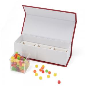 China Custom Empty Christmas Baby Shower Gummy Candy Boxes Sweet Wedding Favors Gift Box For Guest supplier