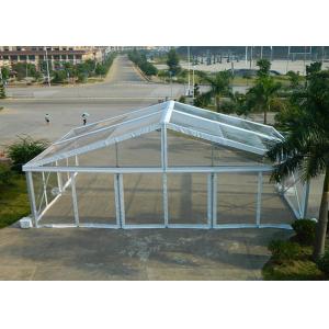 China Transparent Color Clear Roof Tent For Outdoor Wedding Party / Exhibition / Church supplier