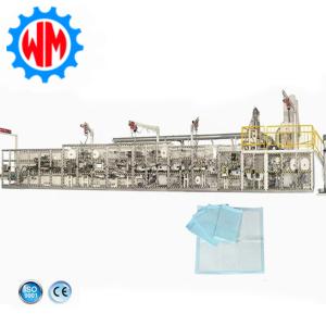 China High Efficiency Full Servo Mattress Pad Making Machine Underpad Production Line with CE wholesale