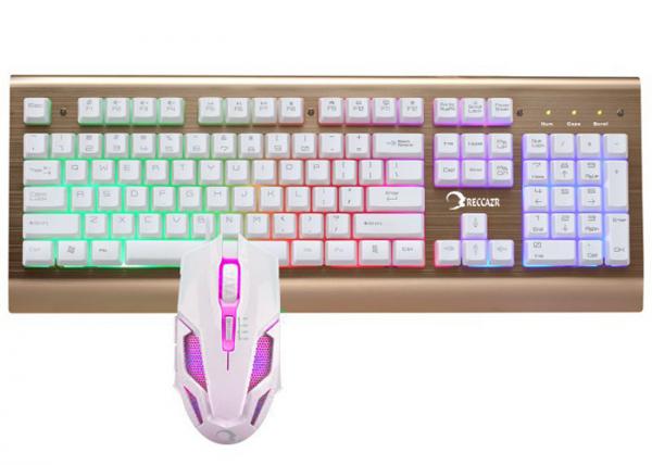 Reccazr KC709 Mechanical Keyboard And Mouse Combo With LED Lighting