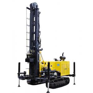 100m Depth Water Well Drilling Rig , Geothermal Drilling Rig Kw10