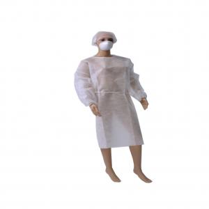 Medical Disposable Items Customized size Blue Color Breathable Isolation Gown