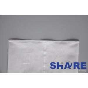 China White Ultrasonic Welded Nylon Mesh Filter Bags For Industrial Filtration supplier