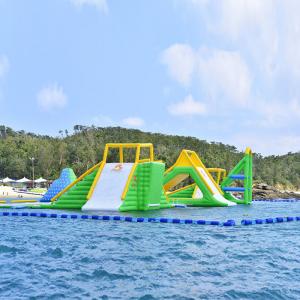 China Giant Inflatable Aqua Park Sports Equipment / Inflatable Water Park Games For Sea supplier