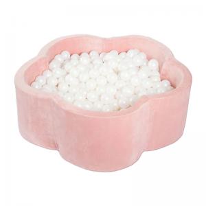 Flower Shaped Toddlers Foam Ball Pits With Soft Washable Cover