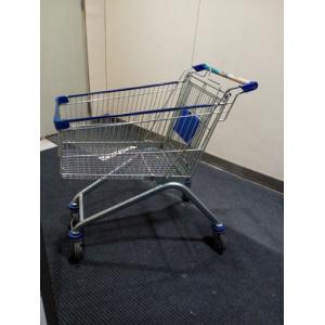 China Chrome Plated Iron Wire Shopping Trolley / Movable Store Hand Wire Shopping Cart supplier