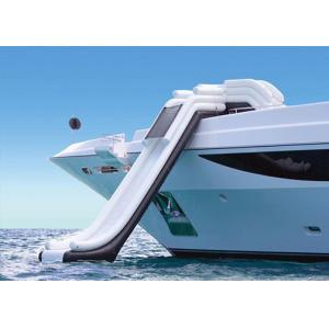 Customized PVC Tarpaulin Airtight Water Slide Inflatable Yacht Slide for yacht