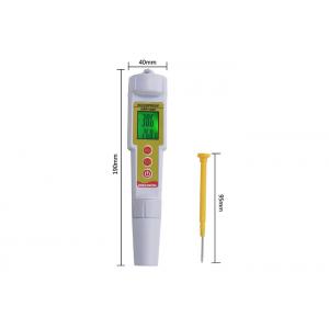 Pen Type Soil Moisture Tester , Electronic Redox Tester For Water Quality Analysis