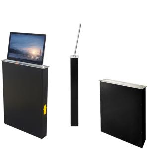 China Conference Table Motorized Retractable Pop up Monitor LCD Monitor Lift With Anti-pinch Hand Protection wholesale