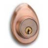 Residential Copper Color Door Handle Sets / Entry Door Handle Lock Sets