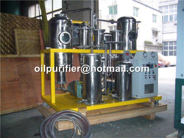 vacuum hydraulic oil purifier,waste hydaulic oil renewable system,industrial oil
