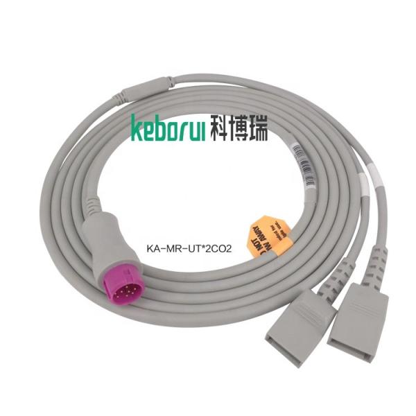 China Monitor compatível de Mindray PICCO do cabo do adaptador de Mindray IBP ao transdutor de Daul Utá supplier