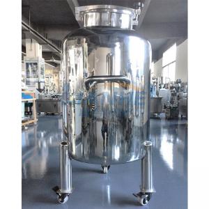 ISO Stainless Water Storage Tanks For Manufacturing Plant
