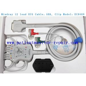 EC6409 12 Lead ECG Cable AHA Clip PN 040-001643-00 ECG Trunk Cable And Lead Set