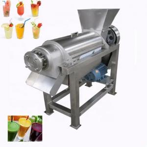 304 Stainless Steel Coconut Milk Screw Industrial Fruit Apple Watermelon Orange Juice Crusher Juicer Extractor Machine