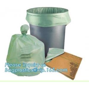 Biodegradable disposable compostable plastic bag and corn starch bag, Eco friendly biodegradable compostable plastic bag
