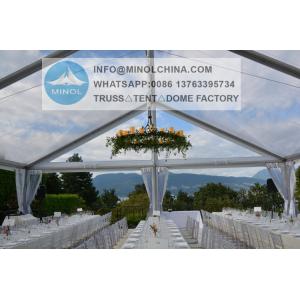 China 1000 People Aluminum Wedding Marquee Tent Anti Rust Surface wholesale