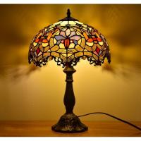 China Turkish Morocco Handmade Stained Glass Mosaic Glass Table Lamp For Restaurant Hotel Bedroom Home Decoration on sale
