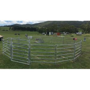 18 Horse Panel Cattle Yard HEAVY Duty Outdoor Animal Enclosure with Gate