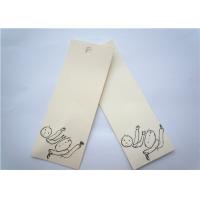 China Eco-Friendly recyled Custom Printed Clothing Label Tags Eco Friendly For Jewelrys on sale