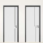 205*72*3.5cm Wood Plastic Composite Door