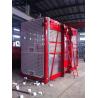 China 1000kg Twin Cage Construction Hoist Elevator for Building Material wholesale
