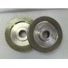 China Durable Electroplated Diamond Grinding Wheels For Precision Grinding And Sharpening 1F6Y Shape wholesale