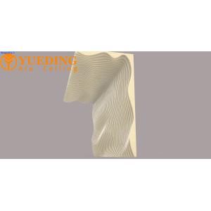 Irregular Shaped Aluminum Wall Panel Twisted Arc Column Wrapping Customized