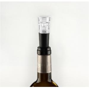 China Non Spill Silicone Kitchen Utensils Bottle Vacuum Wine Stopper For Drink supplier