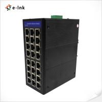 China Managed And Unmanaged Fiber Industrial Ethernet Switch 24 Port 10Base-T 100Base-T on sale