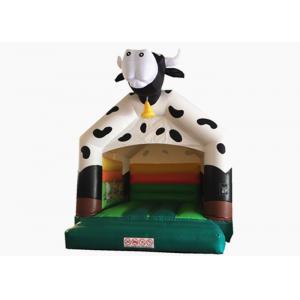 Inflatable cow bouncy digital painting inflatable cow jumping house PVC inflatable bouncy house